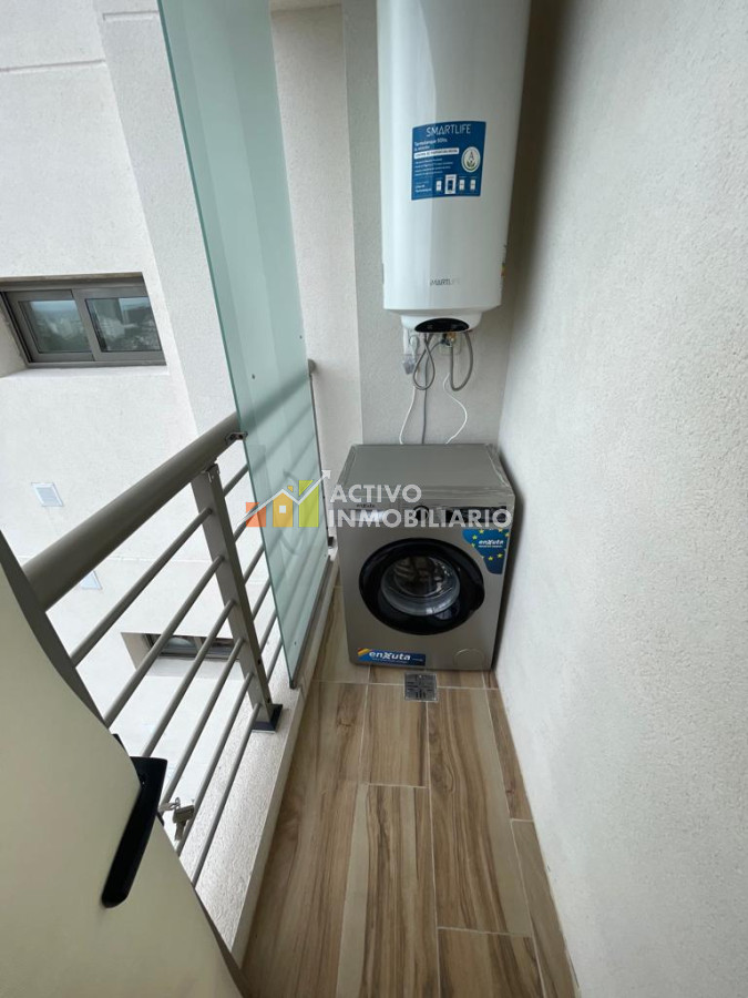 Apartamento ID.209 - Alquiler apartamento amueblado 2 dormitorio + terraza   garaje