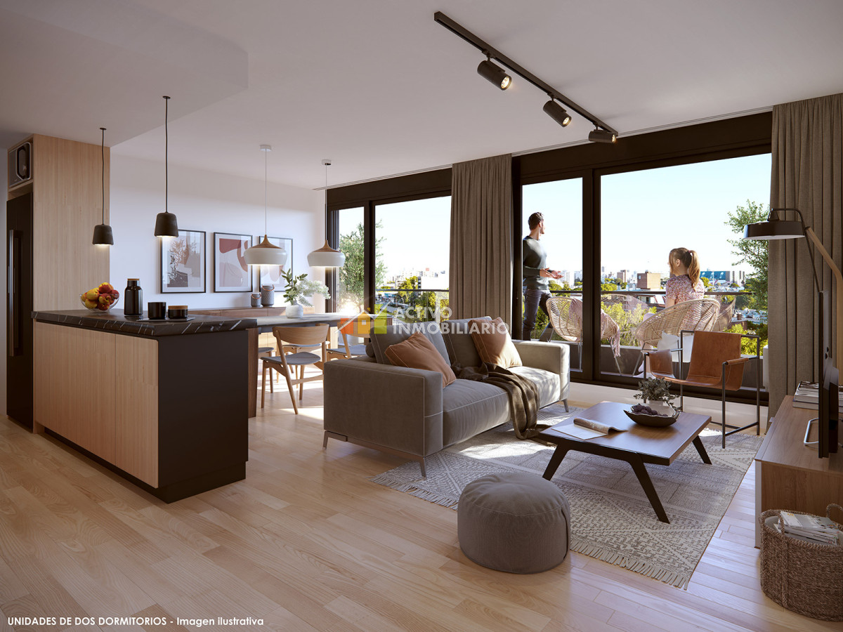 Apartamento ID.414 - Venta monoambiente a estrenar - La Blanqueada
