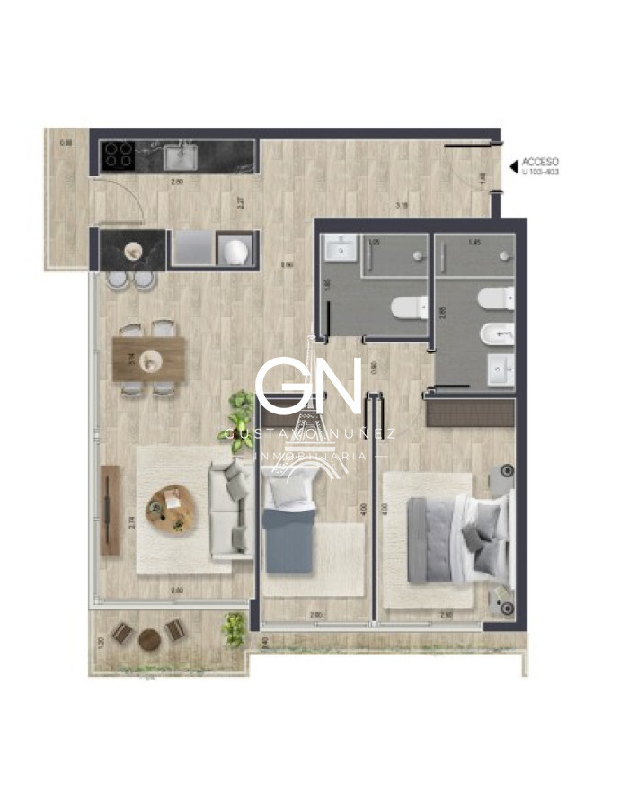Apartamento ID.4513 - Edificio Maipú 