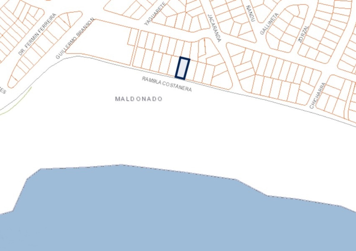 Terreno ID.3623 - Primera línea frente al mar