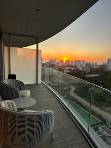 Alquiler anual 1 dormitorio punta del este, Edificio full amenities PRIMERA LINEA