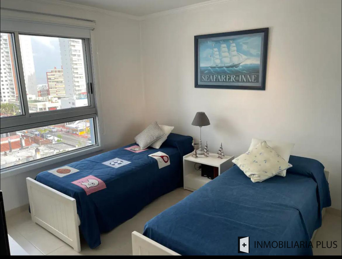 Apartamento ID.1051 - Venta de apartamento de 3 Dormitorios a pasos de Enjoy con vistas a playas mansa y brava, Piscinas, Microcine, Parrillero, Gym., Sala de juegos y más