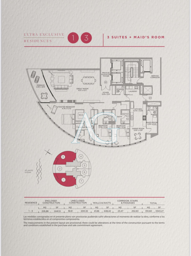 Apartamento ID.20 - Exclusiva Torre trump 