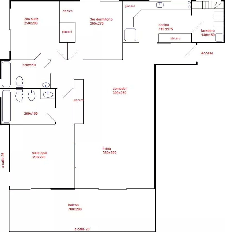 Apartamento ID.272 - Penthouse dúplex esquinero 3 dormitorios, garage