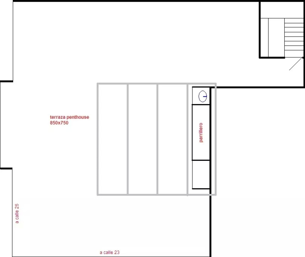 Apartamento ID.272 - Penthouse dúplex esquinero 3 dormitorios, garage