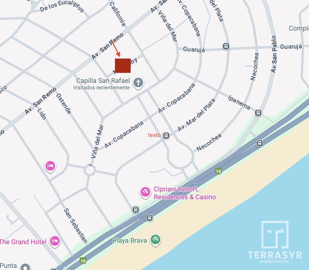 Apartamento ID.1544 - Alquiler anual en San Rafael, a pocas cuadras del mar