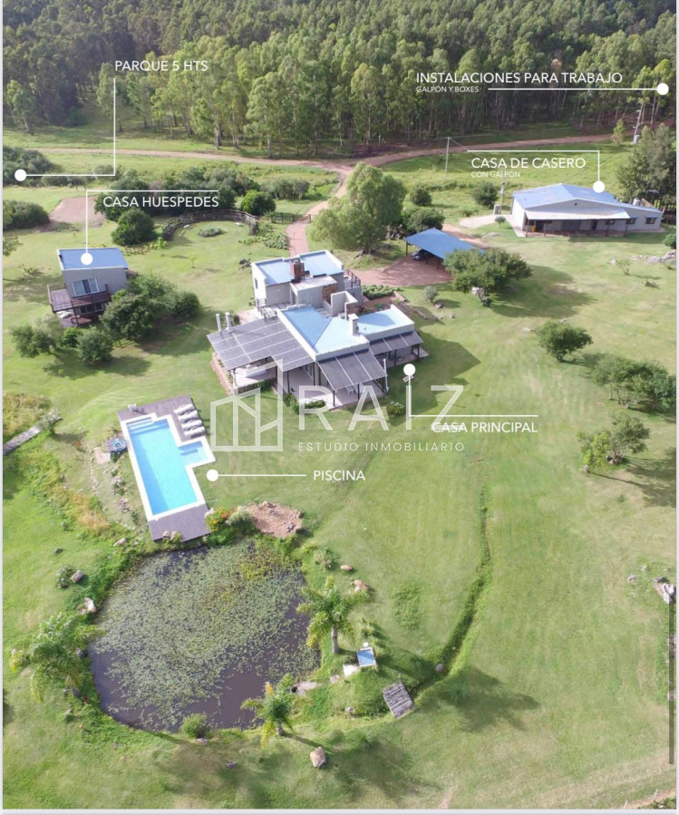 Chacra ID.7121 - CHACRA EN VENTA 134 HAS MALDONADO