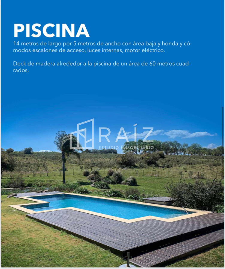 Chacra ID.7121 - CHACRA EN VENTA 134 HAS MALDONADO