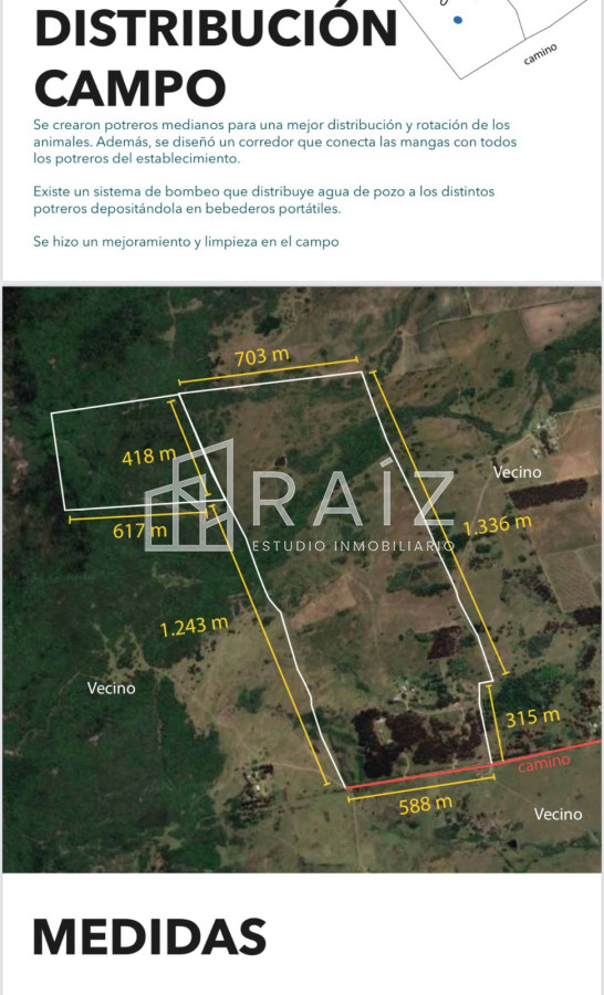 Chacra ID.7121 - CHACRA EN VENTA 134 HAS MALDONADO