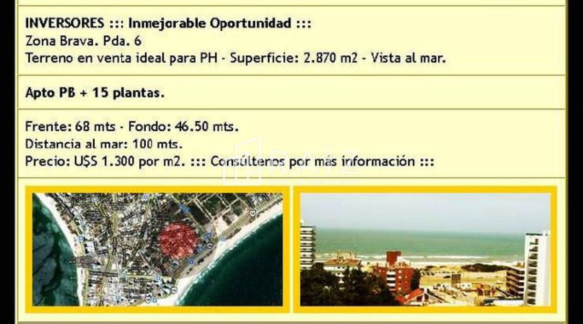 Terreno ID.3672 - Terreno en Punta del Este, Brava