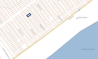 TERRENO 450M CALLE 17 BALNEARIO BS AS EN VENTA