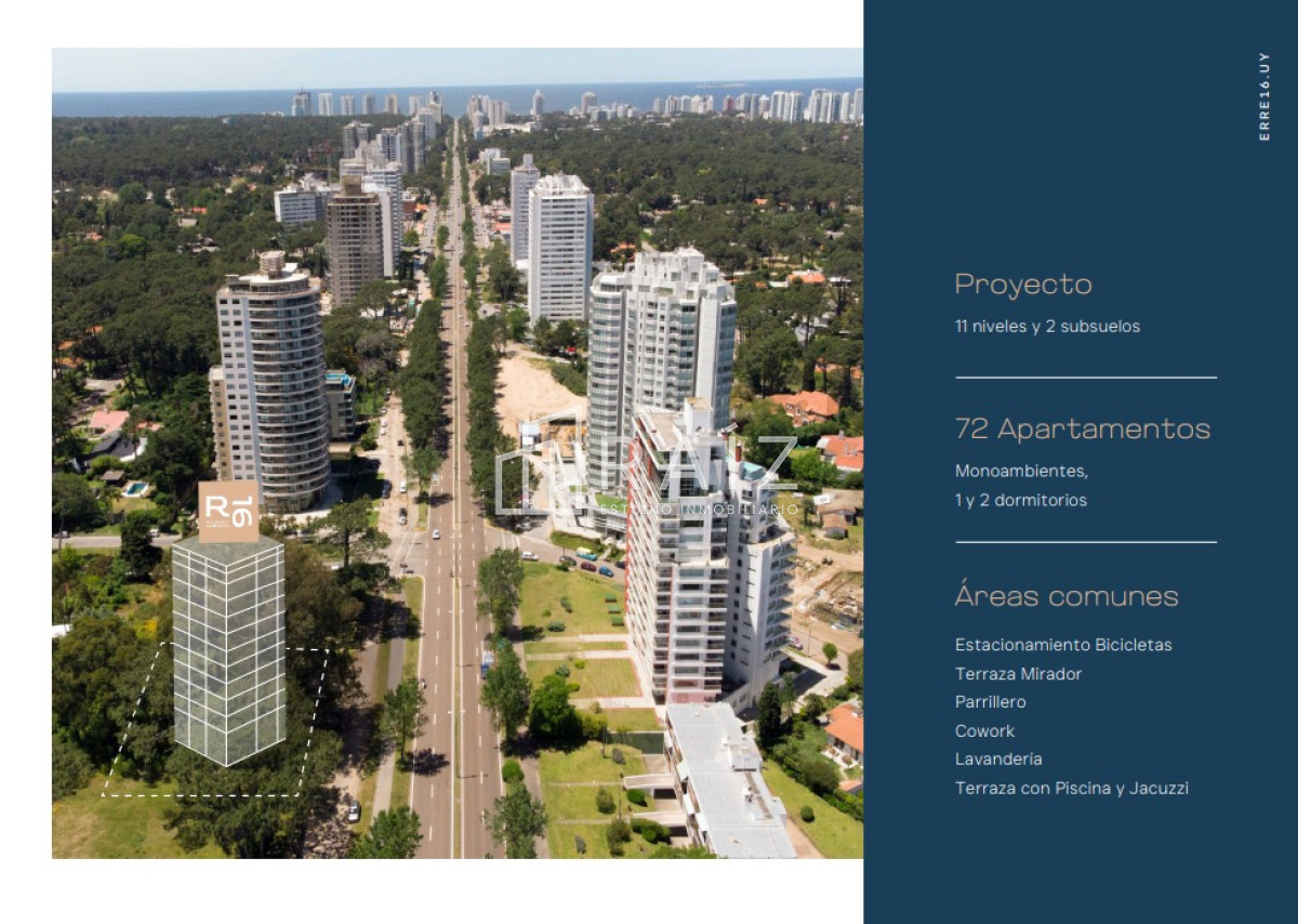 Apartamento ID.10863 - VENTA APARTAMENTO 1 DORMITORIO 1 BAÑO ROOSEVELT 