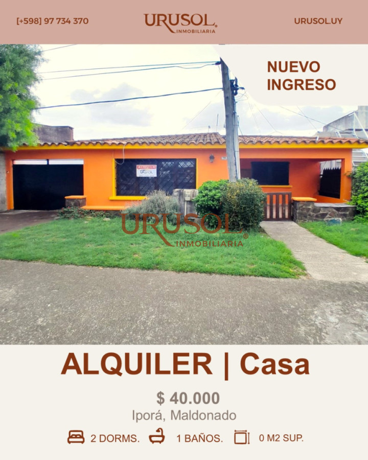 Casa ID.132 - Alquiler Anula