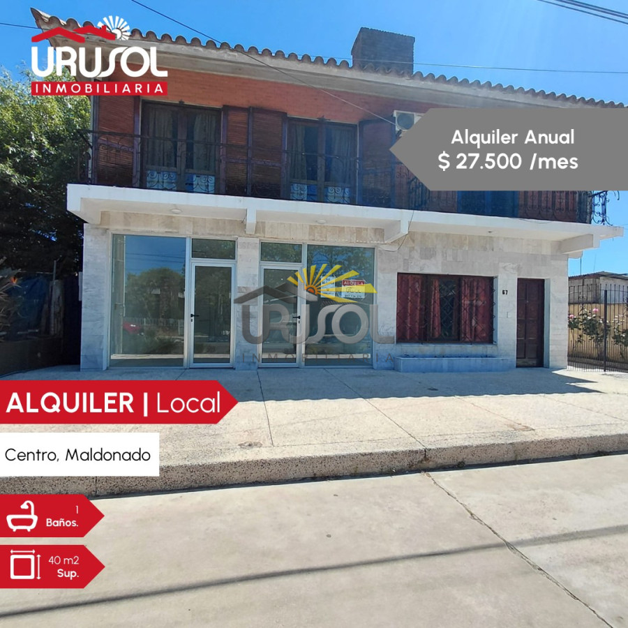 Local Comercial ID.113 - Se ALQUILA Local Céntrico