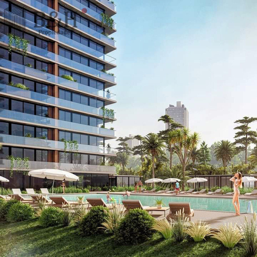 Apartamento ID.6518 - Venta de departamento de 2 dormitorios y 2 baños en REVENTA, Torres del Este,Punta del Este.