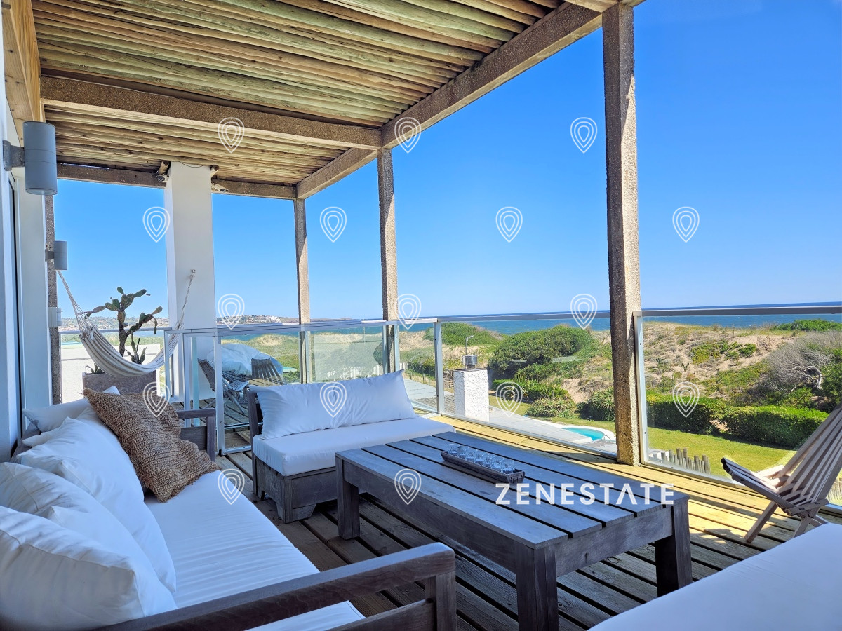 alquiler casa para 10 personas punta ballena, punta del este. - zen4336c