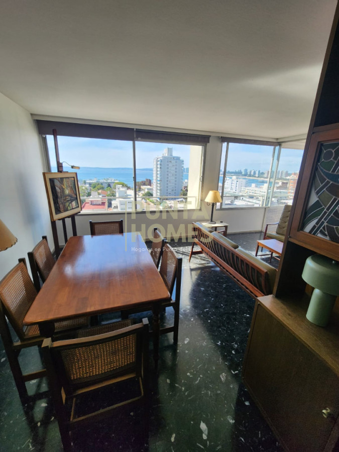 Apartamento ID.3861 - Venta departamento de 2 dormitorios en Edificio Apolo, Península, Punta del Este.