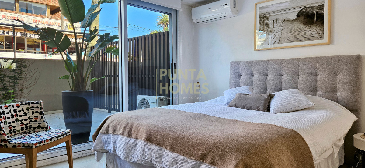 Apartamento ID.3827 - Apartamento 1 Dormitorio en Venta  Puerto de Punta del Este  Planta Baja con Terraza
