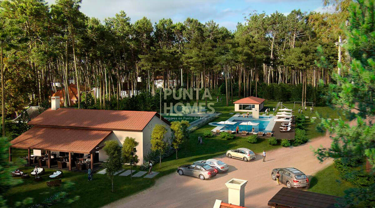 Casa ID.3788 - Venta de casa de 2 dormitorios en Barrio Privado en Punta del Este.