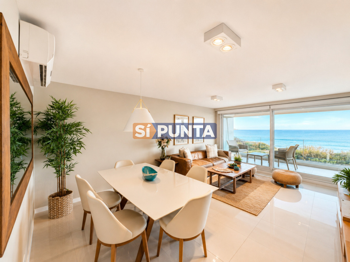 Apartamento en venta 2 dormitorios-primera linea Playa Mansa. - SPT14677A