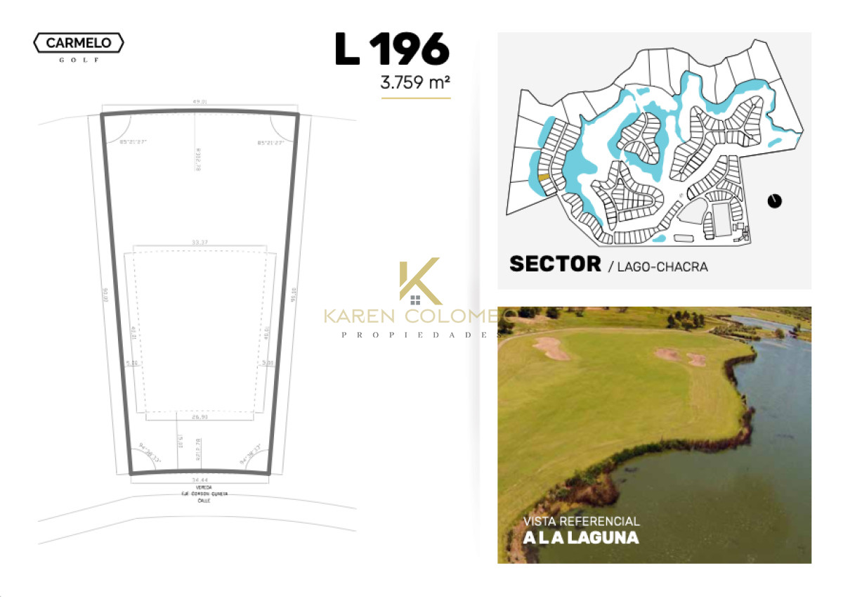 Terreno ID.21095850 - Lote en venta en Carmelo Golf