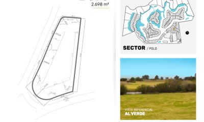 Lote en venta en Carmelo Golf