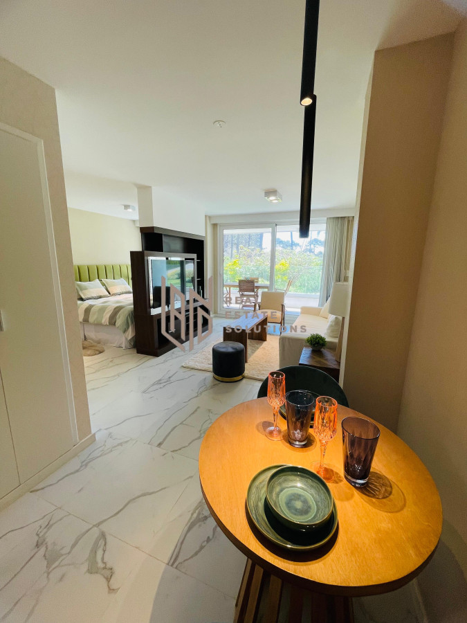 Apartamento ID.100 - 🏡 Alquiler - Monoambiente Premium de en Poseidón Laguna 