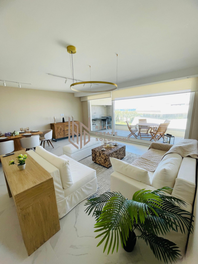 Apartamento ID.102 - Alquiler Temporario - 2 Dormitorios + Dependencia en Poseidón Laguna (178 m²) - Torre Central