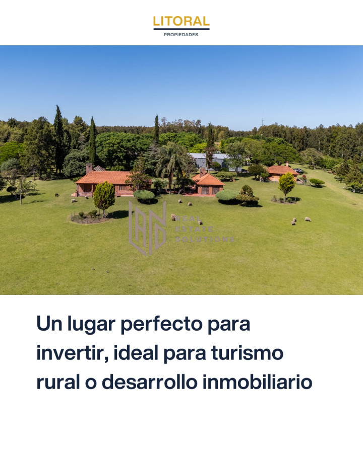 Campo Ref.62 - CAMPO EN VENTA - USD 1.180.000 | 60 Hecta?reas en Fray Bentos 