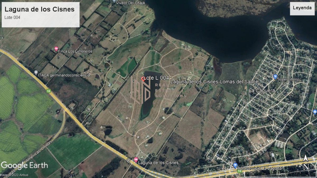 Campo Ref.46 - Club de Campo Laguna de los Cisnes Exclusivo Desarrollo Residencial en la Naturaleza de Punta del Este.