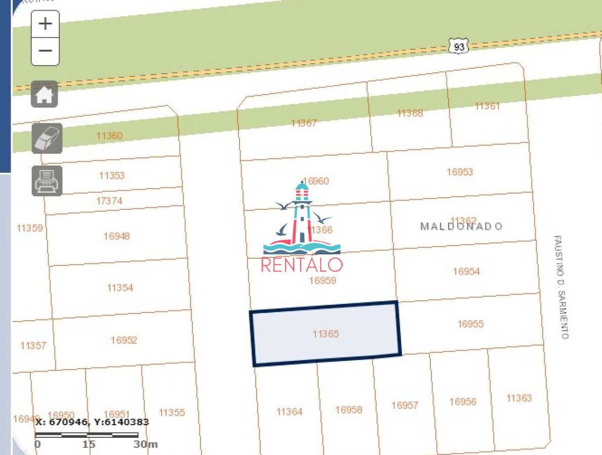 Terreno ID.135 - Terreno en venta interbalnearia 