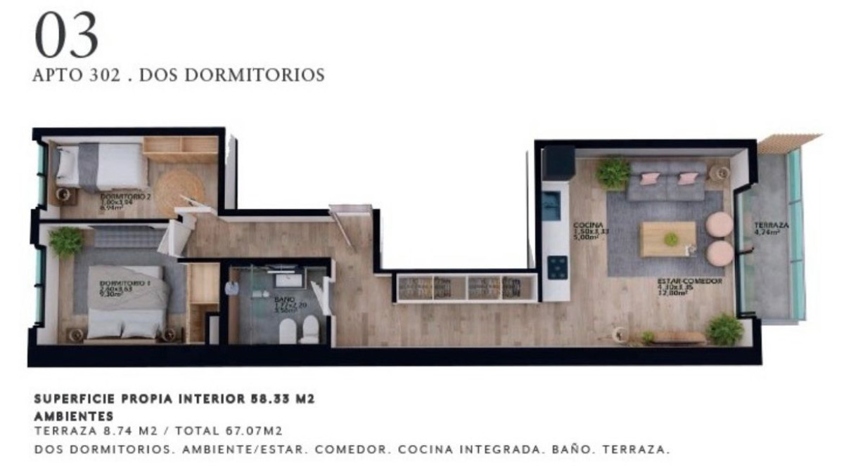 Apartamento ID.2948 - A estrenar!