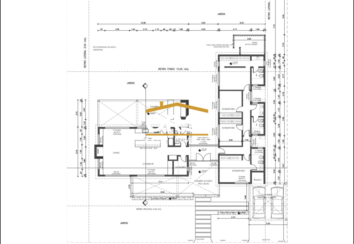 Casa ID.335 - Barrio Don Miguel, 4 dorm con calefaccion central
