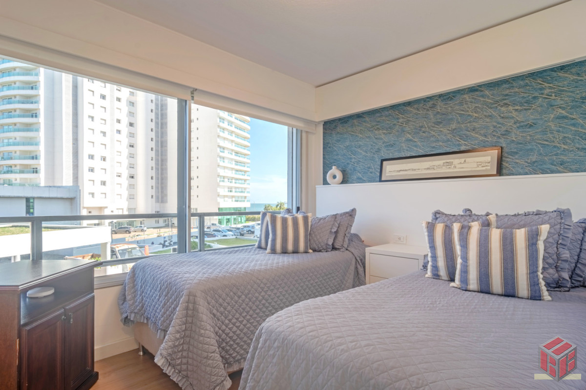 Apartamento ID.9076 - Apartamento en Punta del Este Mansa Torre Jefferson en Complejo Lincoln Center 1ra Línea de Mansa Excelentes Amenities