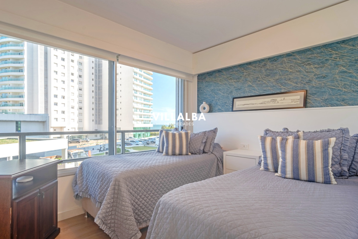 Apartamento ID.4365 - Apartamento en Punta del Este Mansa Torre Jefferson en Complejo Lincoln Center 1ra Línea de Mansa Excelentes Amenities