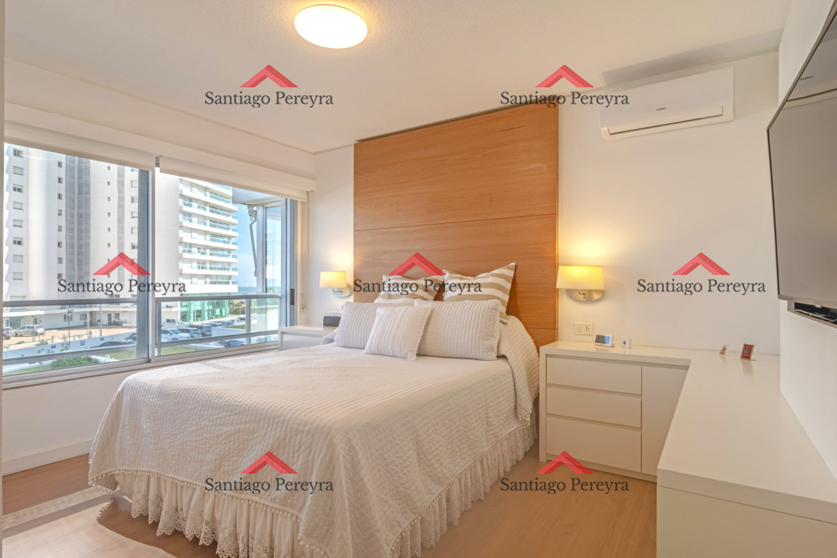 Apartamento ID.17098 - Apartamento en Punta del Este Mansa Torre Jefferson en Complejo Lincoln Center 1ra Línea de Mansa Excelentes Amenities