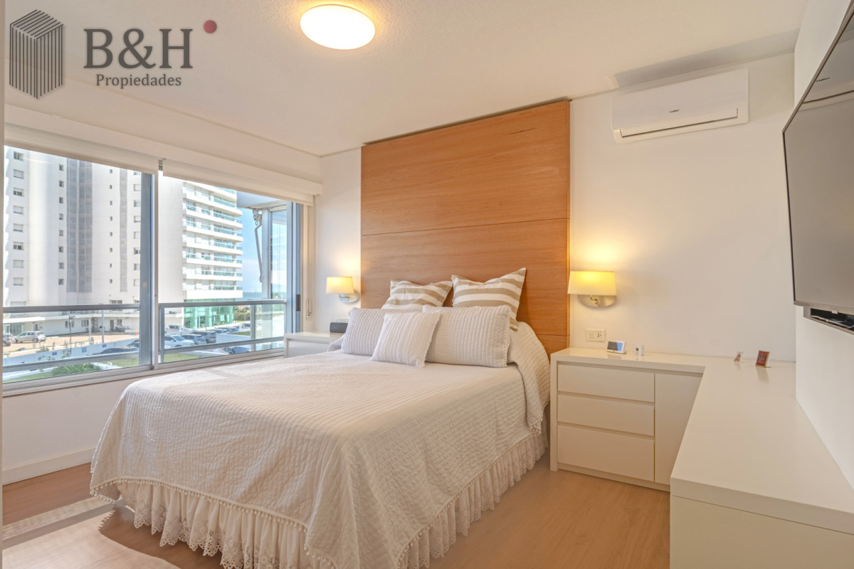 Apartamento ID.7106 - Apartamento en Punta del Este Mansa Torre Jefferson en Complejo Lincoln Center 1ra Línea de Mansa Excelentes Amenities