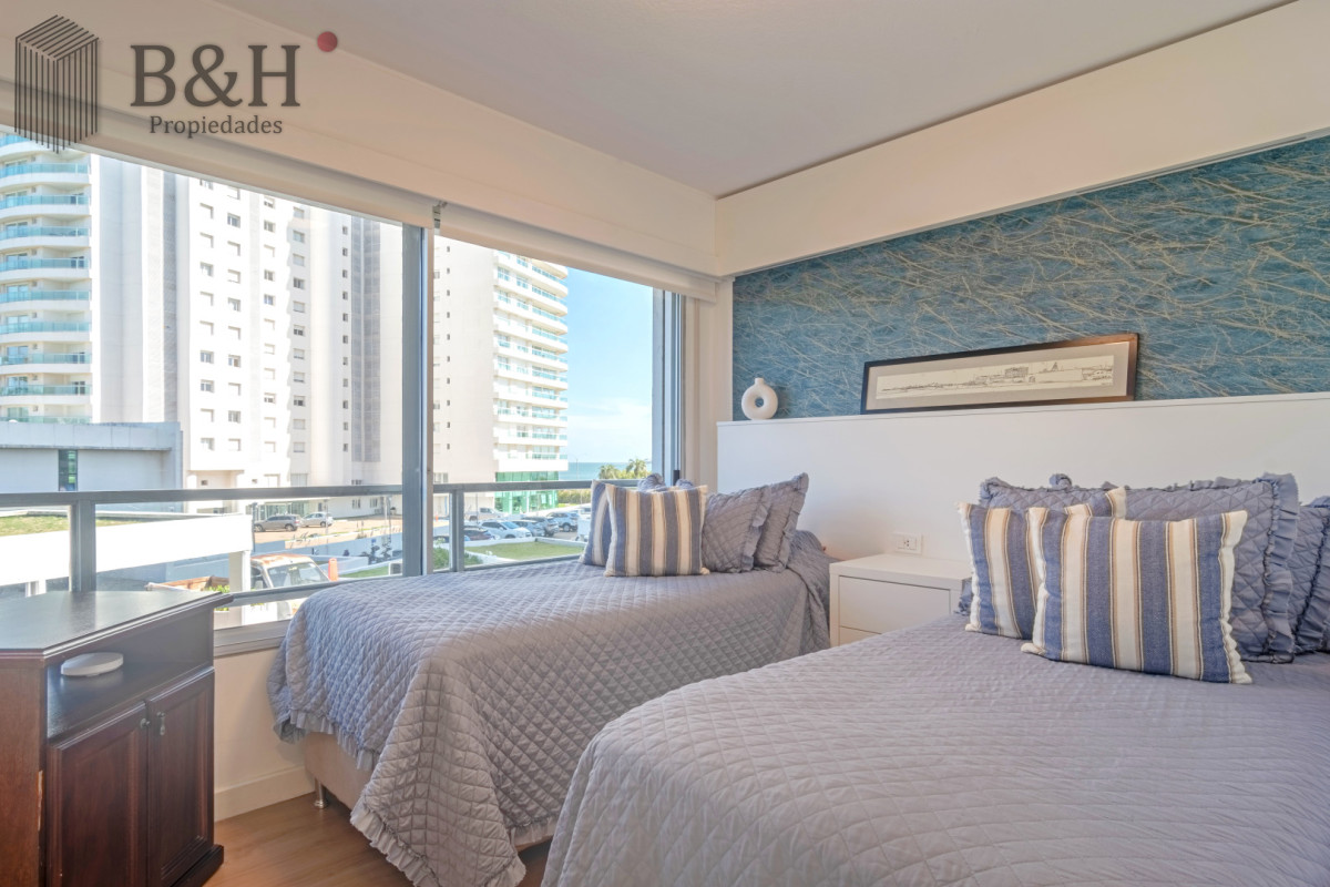 Apartamento ID.7106 - Apartamento en Punta del Este Mansa Torre Jefferson en Complejo Lincoln Center 1ra Línea de Mansa Excelentes Amenities