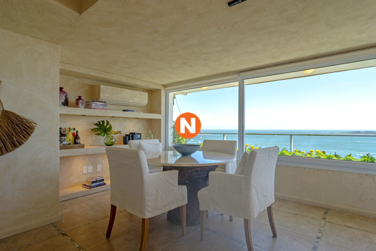 Apartamento Ref.225408 - Apartamento en Punta del Este Mansa Edificio Tequendama II 4 Dormitorios Parrillero Propio