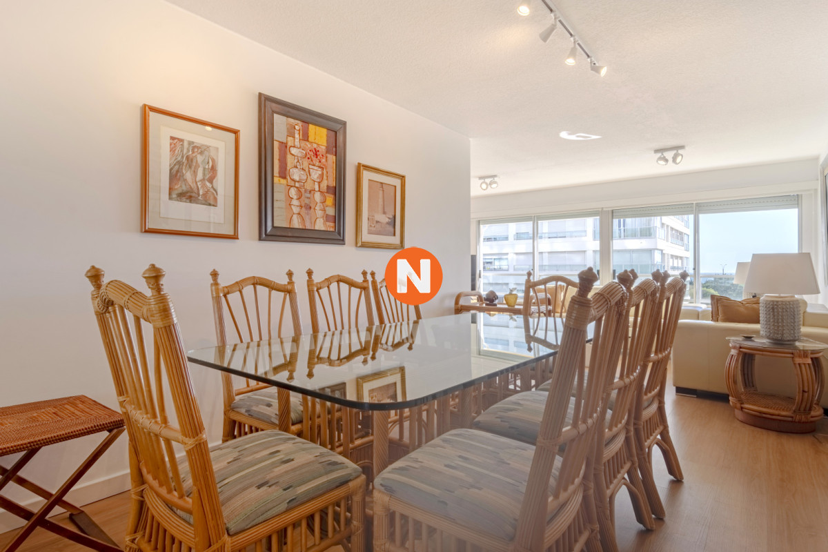 Apartamento Ref.224833 - Apartamento en Punta del Este Mansa Torre Jefferson en Complejo Lincoln Center 1ra Línea de Mansa Excelentes Amenities