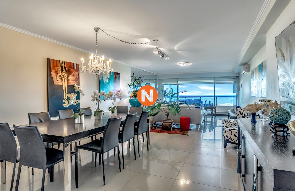 Apartamento Ref.223201 - Venta Apartamento en Punta del Este Torre Lobos 1ra Línea de Brava