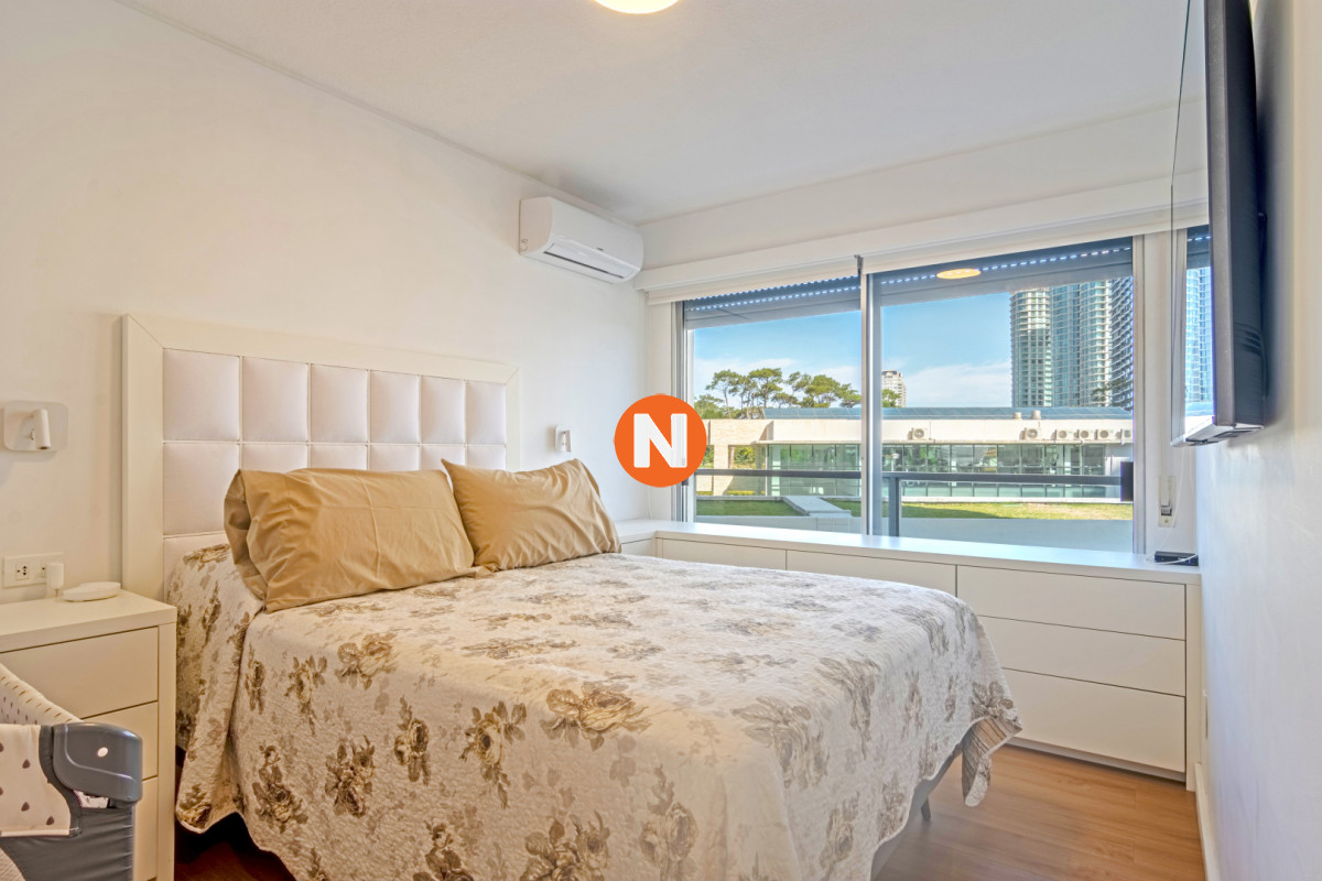 Apartamento Ref.224833 - Apartamento en Punta del Este Mansa Torre Jefferson en Complejo Lincoln Center 1ra Línea de Mansa Excelentes Amenities