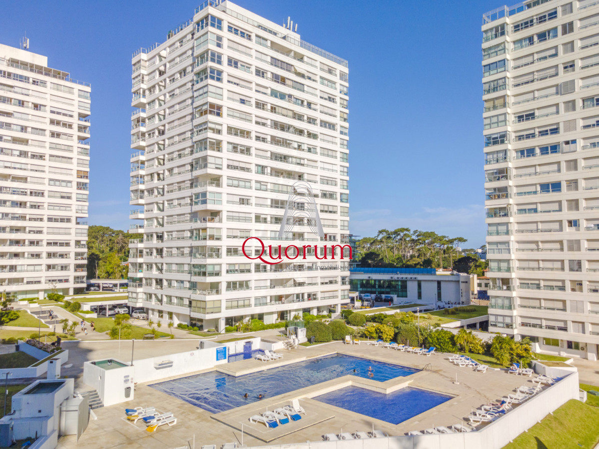 Apartamento ID.536 - Apartamento en Punta del Este Mansa Torre Jefferson en Complejo Lincoln Center 1ra Línea de Mansa Excelentes Amenities