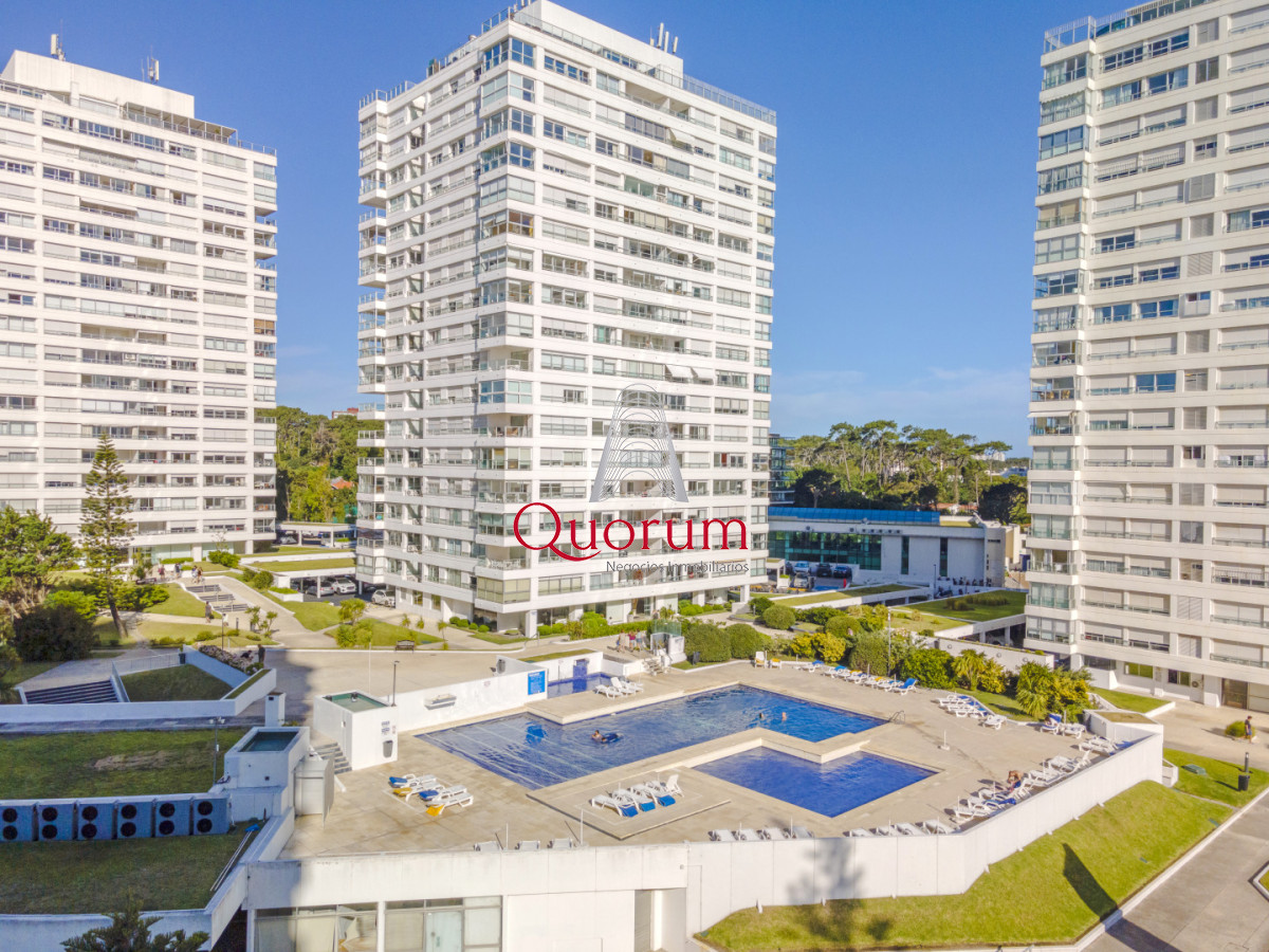 Apartamento ID.536 - Apartamento en Punta del Este Mansa Torre Jefferson en Complejo Lincoln Center 1ra Línea de Mansa Excelentes Amenities