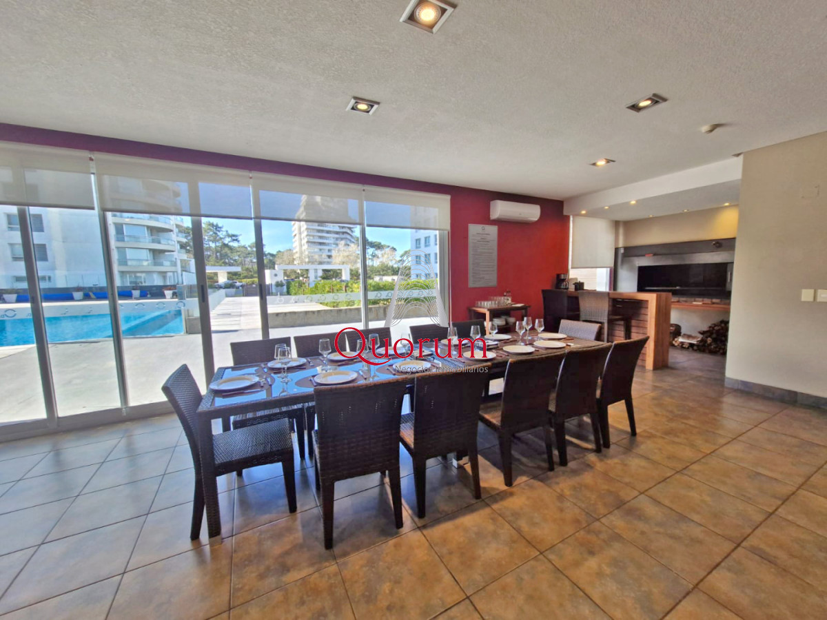 Apartamento ID.534 - Venta Apartamento en Punta del Este Ocean Drive I en Roosevelt Brava 3 Dormitorios en Suite