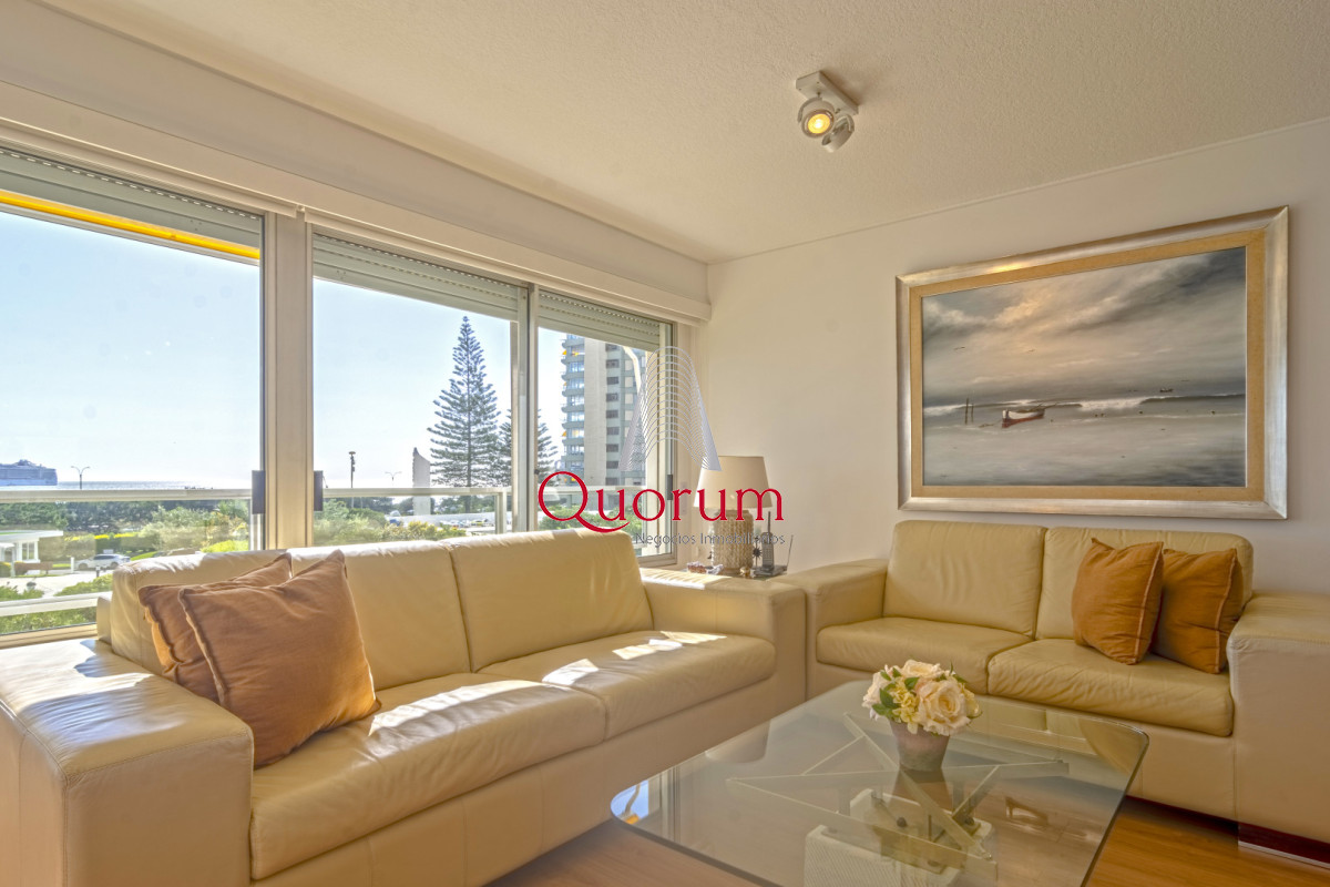 Apartamento ID.536 - Apartamento en Punta del Este Mansa Torre Jefferson en Complejo Lincoln Center 1ra Línea de Mansa Excelentes Amenities