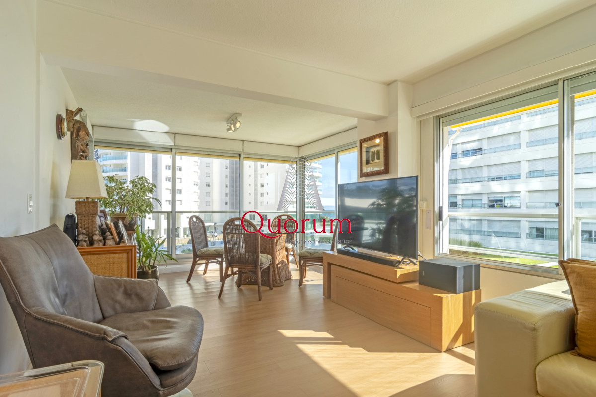Apartamento ID.536 - Apartamento en Punta del Este Mansa Torre Jefferson en Complejo Lincoln Center 1ra Línea de Mansa Excelentes Amenities