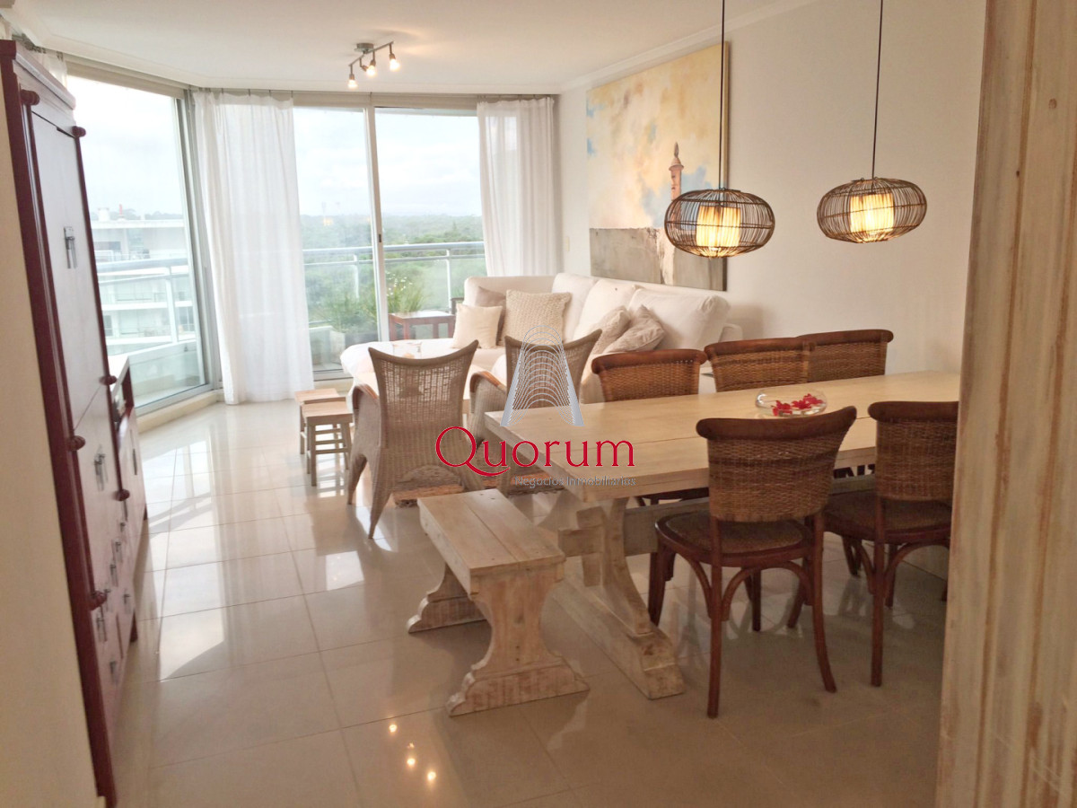 Apartamento ID.534 - Venta Apartamento en Punta del Este Ocean Drive I en Roosevelt Brava 3 Dormitorios en Suite