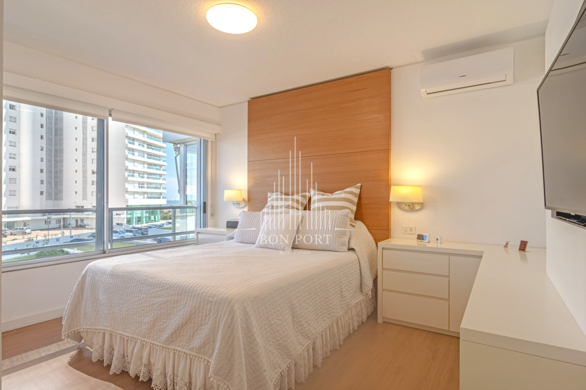 Apartamento ID.265 - Apartamento en Punta del Este Mansa Torre Jefferson en Complejo Lincoln Center 1ra Línea de Mansa Excelentes Amenities