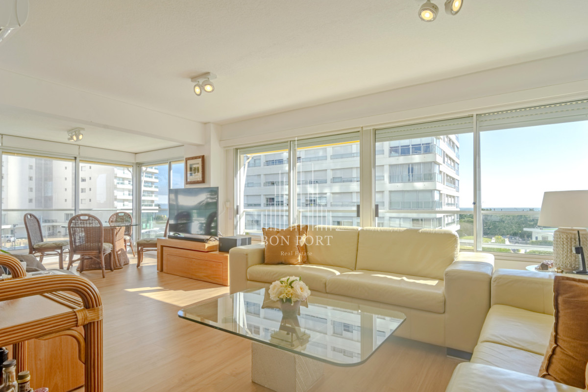 Apartamento ID.265 - Apartamento en Punta del Este Mansa Torre Jefferson en Complejo Lincoln Center 1ra Línea de Mansa Excelentes Amenities
